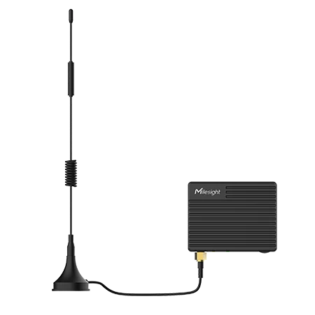 Milesight UR41 kompakter industrieller 4G-Router, Vorderansicht